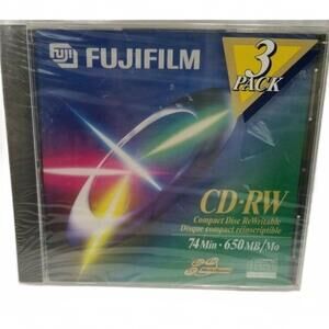 Fujifilm CD-R74 min  650 mb/mo  3pack New‎